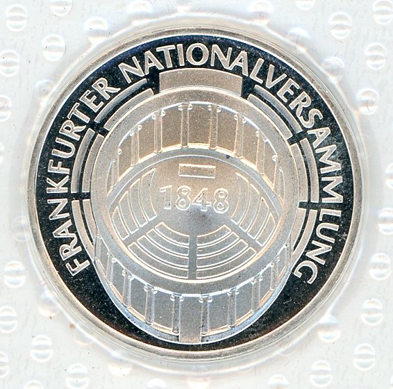 Thumbnail for 1973G German Silver Proof Five Mark Coin