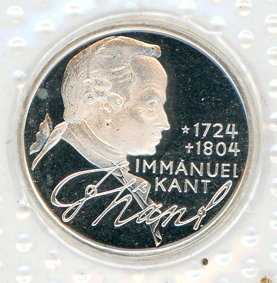 Thumbnail for 1974D German Silver Proof Five Mark Coin