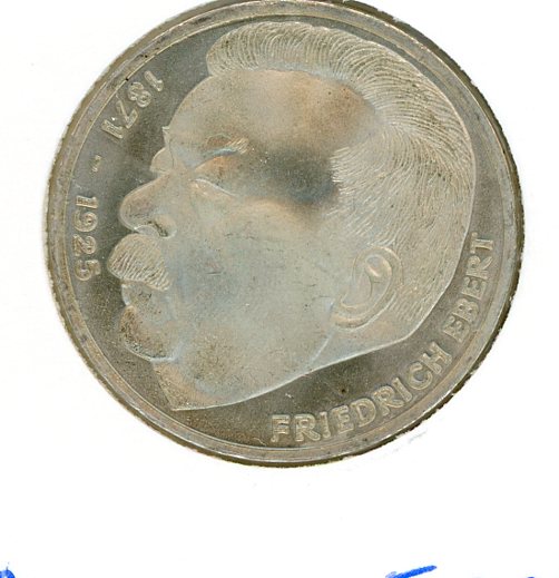 Thumbnail for 1975J German Silver Five Marks
