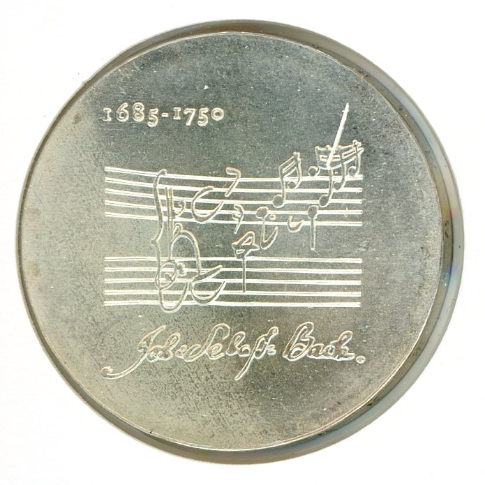 Thumbnail for 1975 DDR Silver 20 Marks UNC