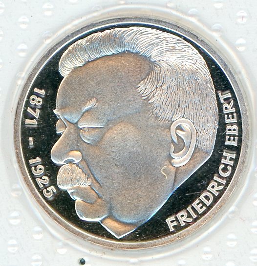 Thumbnail for 1975J German Silver Proof Five Mark Coin