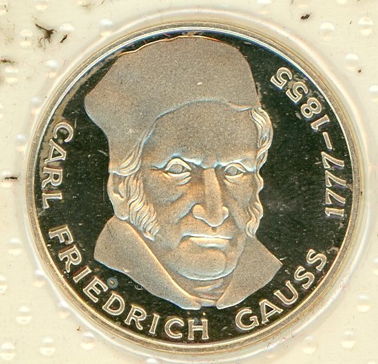 Thumbnail for 1977J German Silver Proof Five Mark Coin