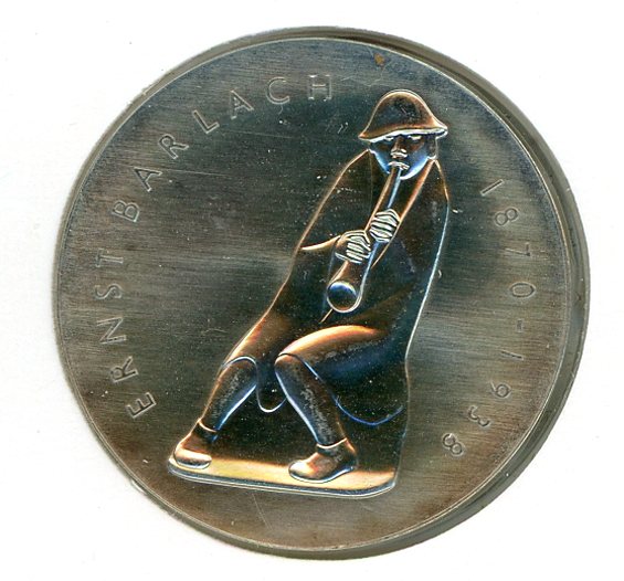 Thumbnail for 1988A DDR Silver Five Mark Coin UNC