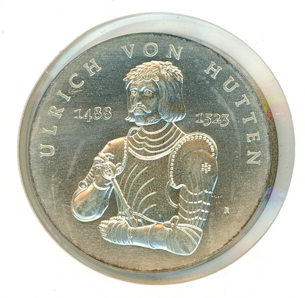 Thumbnail for 1988 DDR Silver Ten Marks UNC 