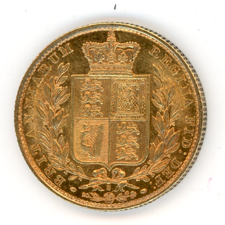 Thumbnail for 1881S Australian Shield Gold Sovereign