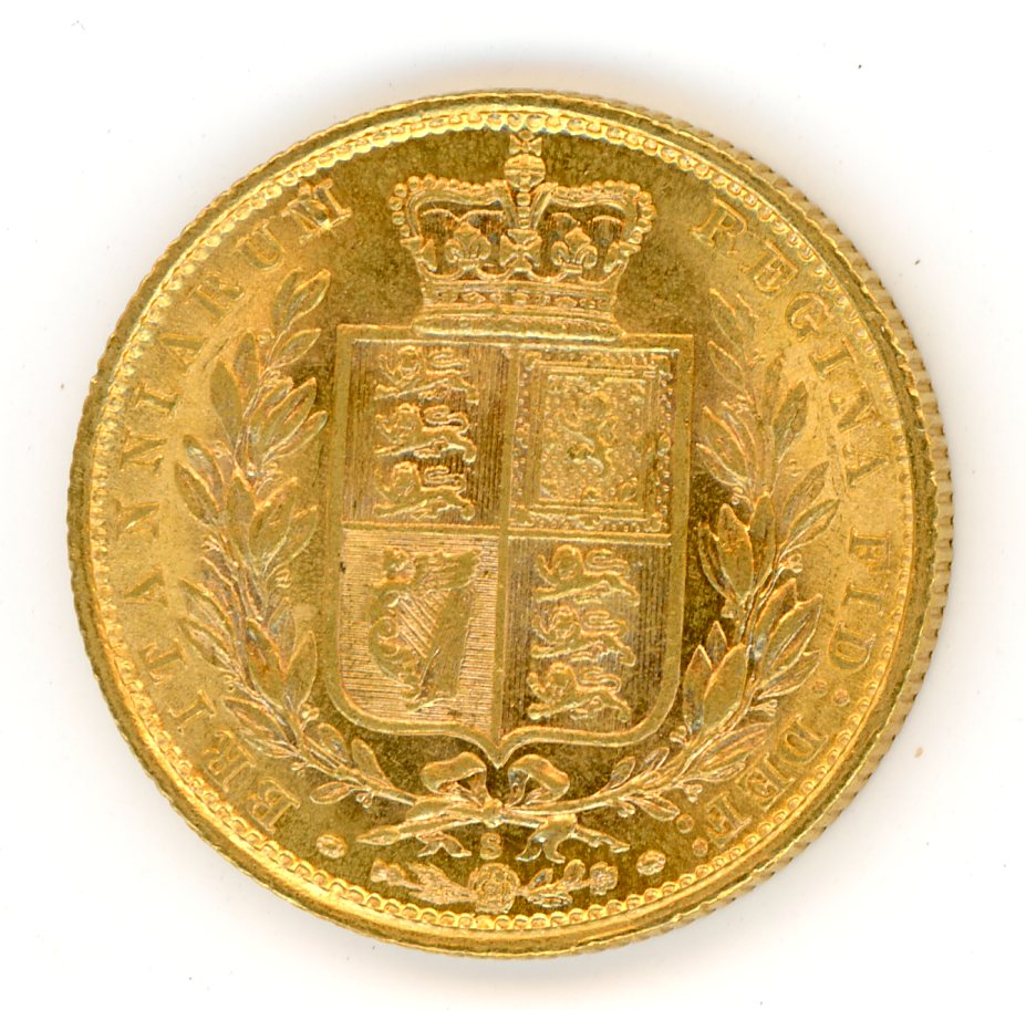 Thumbnail for 1884S Australian Shield Gold Sovereign