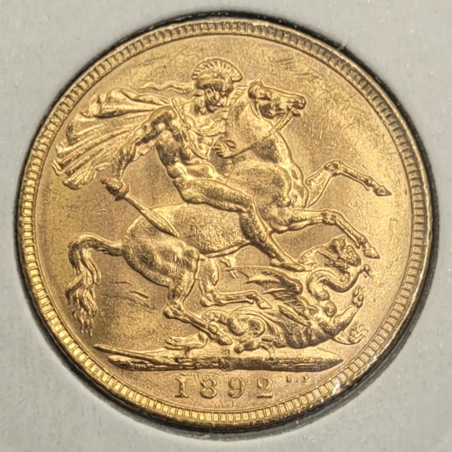 Thumbnail for 1892M Australian Jubilee Head Gold Sovereign 