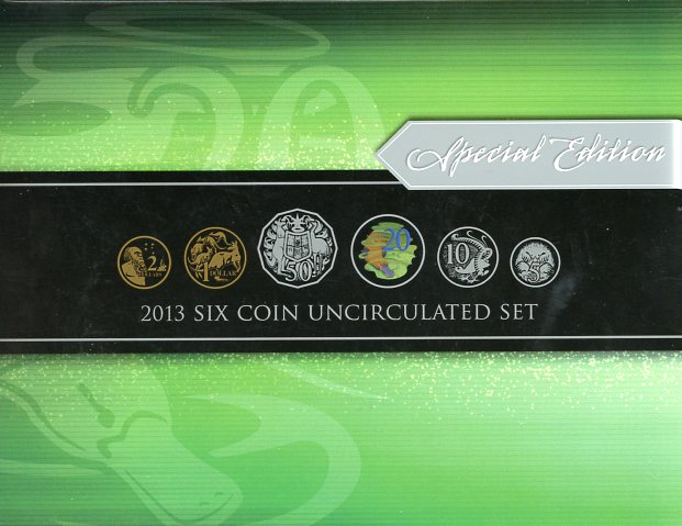 Thumbnail for 2013 Six Coin Mint Set - Special Edition