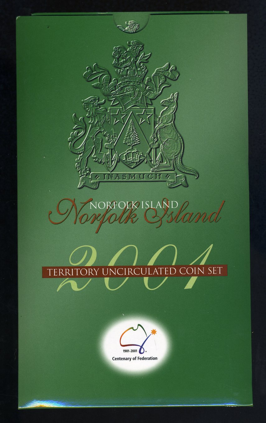 Thumbnail for 2001 Centenary of Federation 3 Coin Mint Set - Norfolk Island