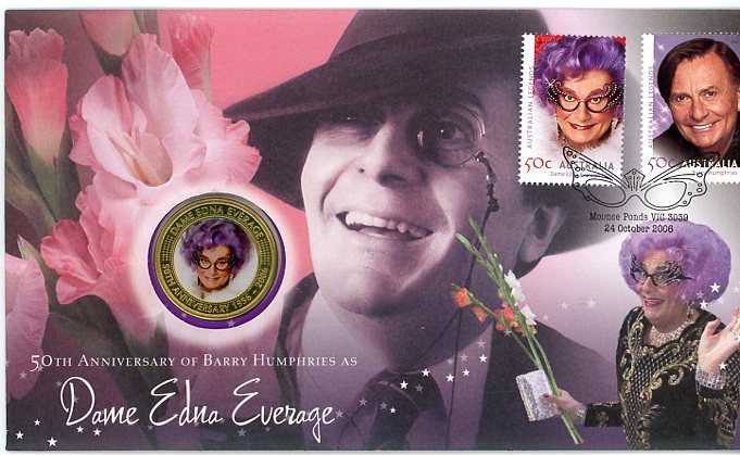 Thumbnail for 2006 50th Anniversary of Barry Humphries as Dame Edna Everage