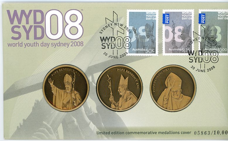 Thumbnail for 2008 World Youth Day Sydney 2008 Medals PNC
