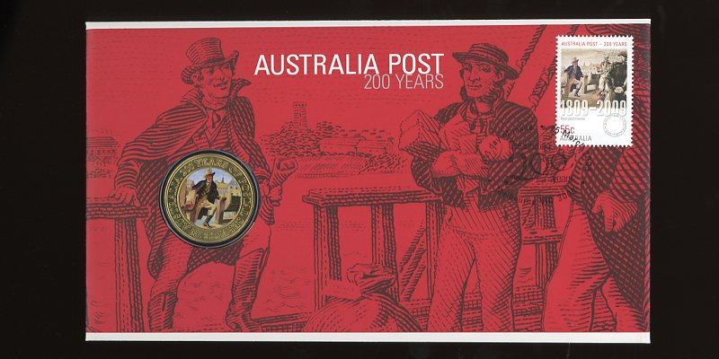 Thumbnail for 2009  Issue 02 200 Years Australia Post First Postmaster 