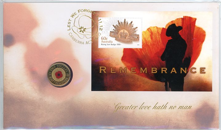 Thumbnail for 2012  Issue 14 $2.00 Remembrance PNC