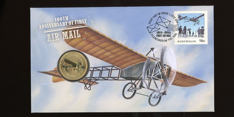 Thumbnail for 2014 Issue 10 100th Anniversary of First Air Mail