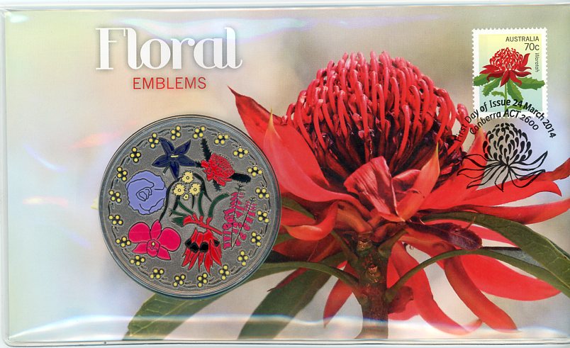 Thumbnail for 2014 Issue 23 Floral Emblems PNC