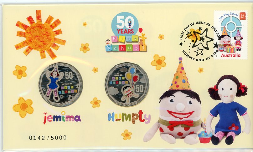 Thumbnail for 2016 Issue 15 Fifty Years of Play School - Jemima & Humpty PNC