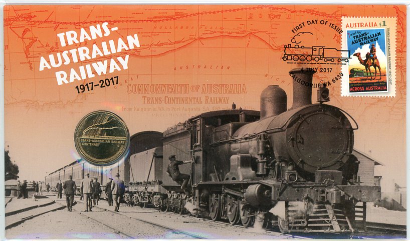Thumbnail for 2017 Issue 15 Trans Australian Railway PNC