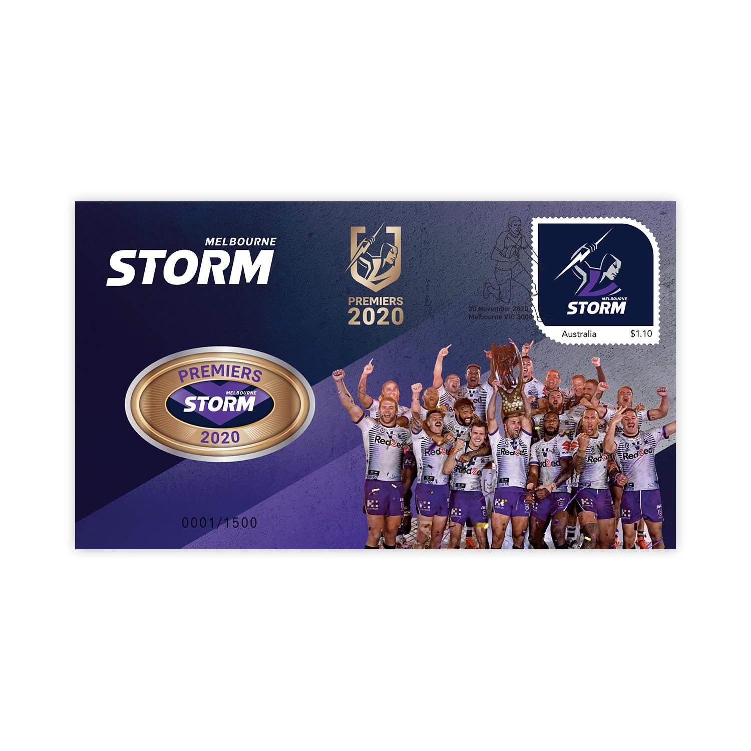 Thumbnail for 2020 Melbourne Storm NRL Premiers PNC