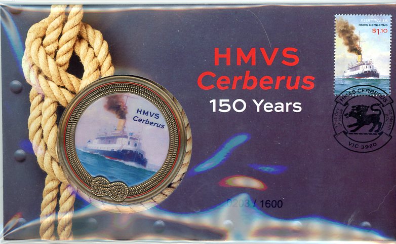 Thumbnail for 2021 HMVS Cerberus 150 Years PNC