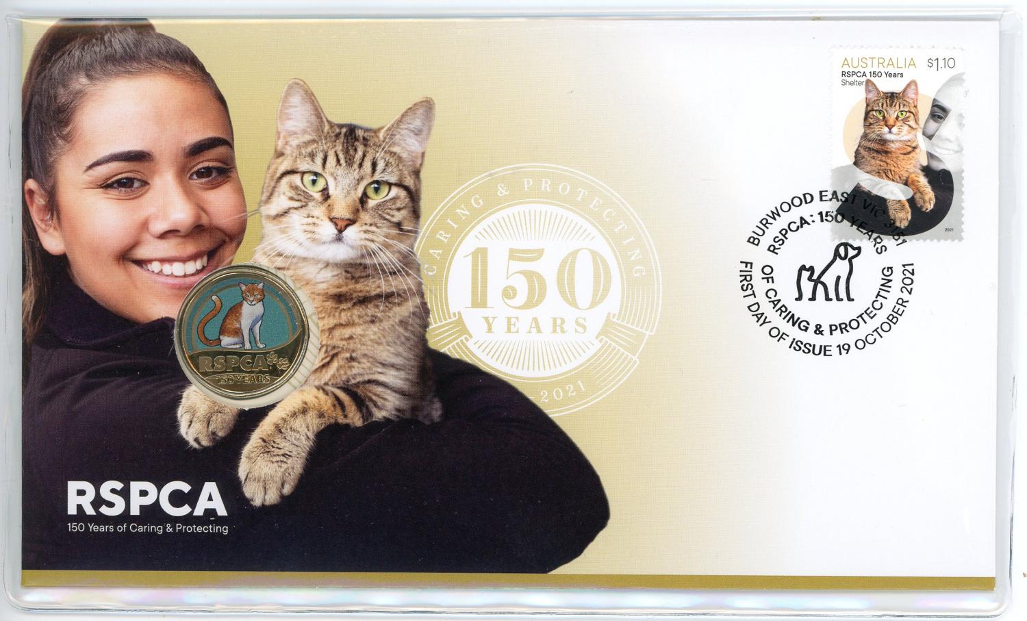 Thumbnail for 2021 Issue 32 150th Anniversary of RSPCA PNC Cat