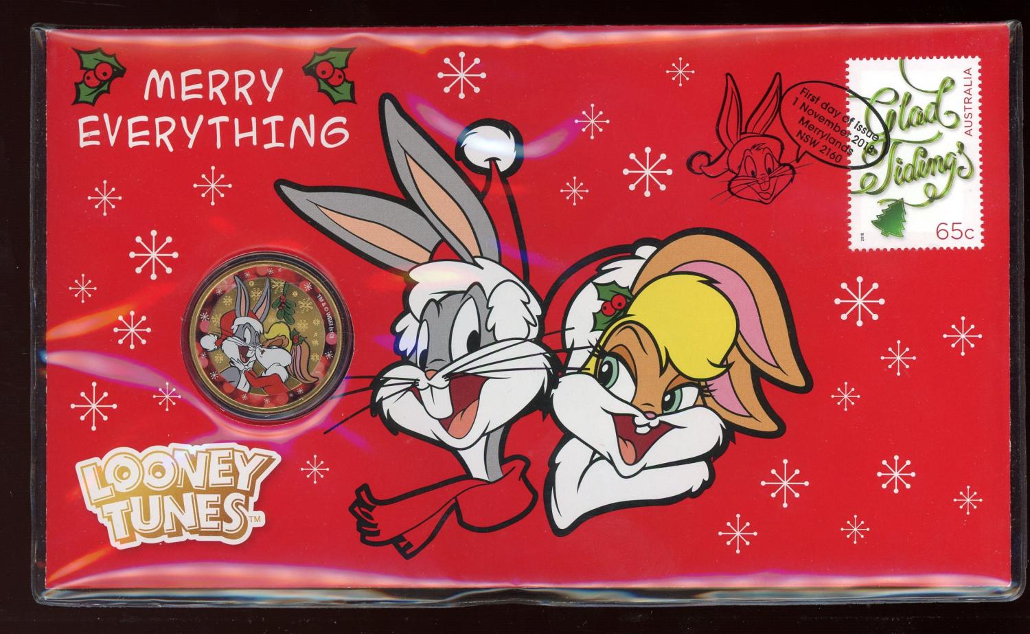 Thumbnail for 2018 Issue 28 Looney Tunes Merry Everything PNC