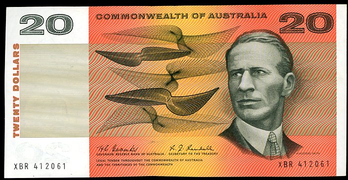 Thumbnail for 1967 $20 Coombs-Randall XBR 412061 gEF 