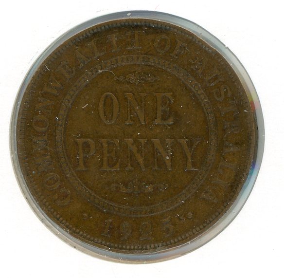 Thumbnail for 1925 Australian Penny FINE (G)