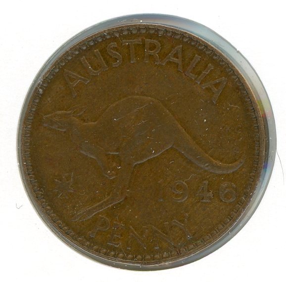 Thumbnail for 1946 Australian One Penny  (X)