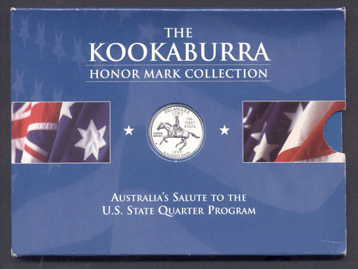 Thumbnail for 1999 1oz Kookaburra Honor Mark Collection - Delaware