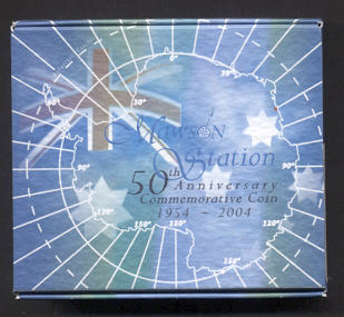 Thumbnail for 2004 1oz Silver Coin - Mawson Station 50th Anniversary 