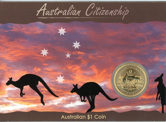 Thumbnail for 2010 Australian Citizenship Uncirculated Dollar