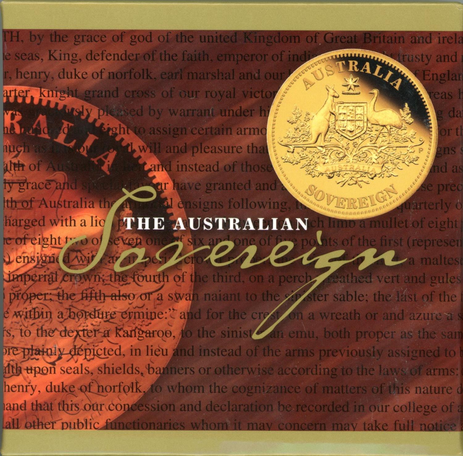 Thumbnail for 2010 The Australian Perth Mint Proof Gold Sovereign