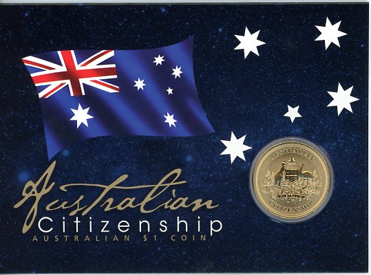 Thumbnail for 2011 Australian Citizenship Uncirculated Dollar