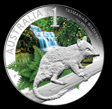 Thumbnail for 2011 Perth Mint Coin Show Special ANDA Brisbane - Celebrate Australia Tasmanian Wilderness
