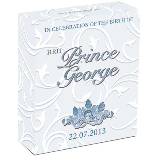 Thumbnail for 2013 1oz Silver Proof Coin - Birth Of HRH Prince George