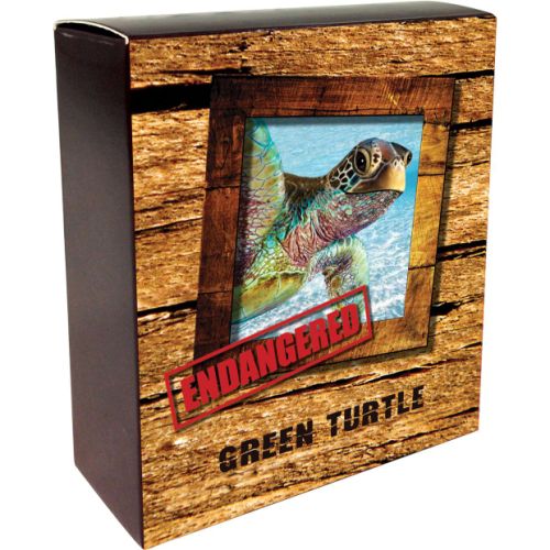 Thumbnail for 2014 Tuvalu Endangered Series - Green Turtle