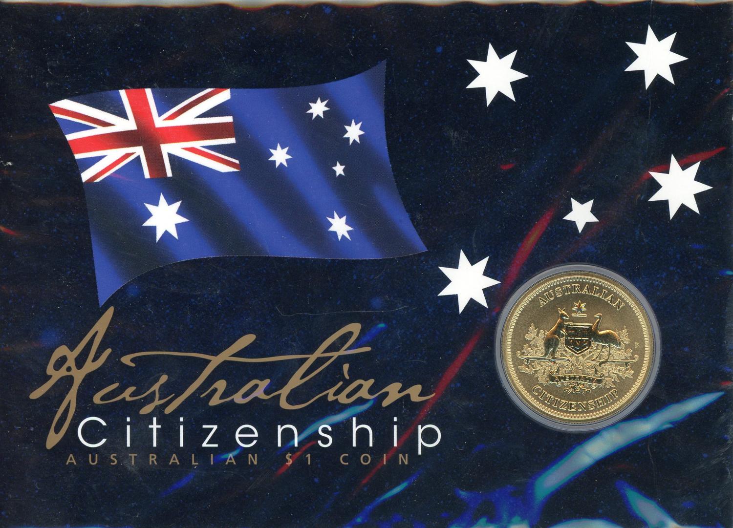 Thumbnail for 2018 Australian $1 Coin - Australian Citizenship P Mintmark