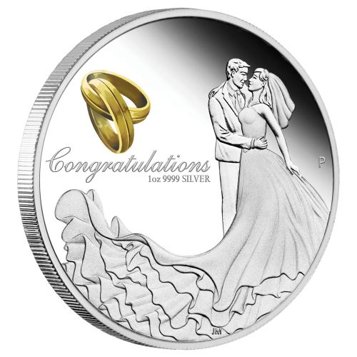 Thumbnail for 2020 Wedding 1oz Silver Coin
