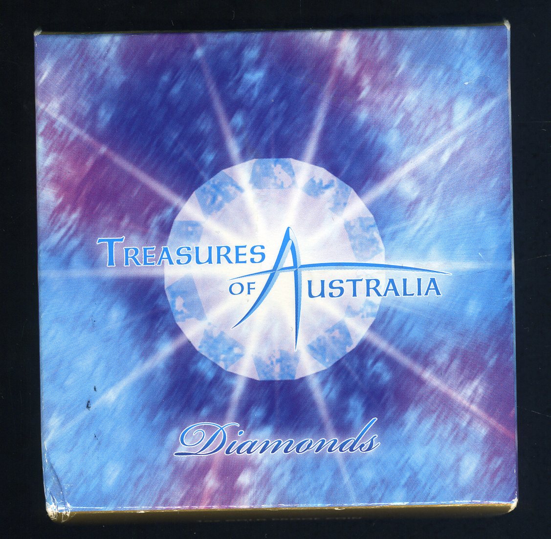 Thumbnail for 2009 Treasures of Australia 1oz Silver Locket Coin - Diamonds
