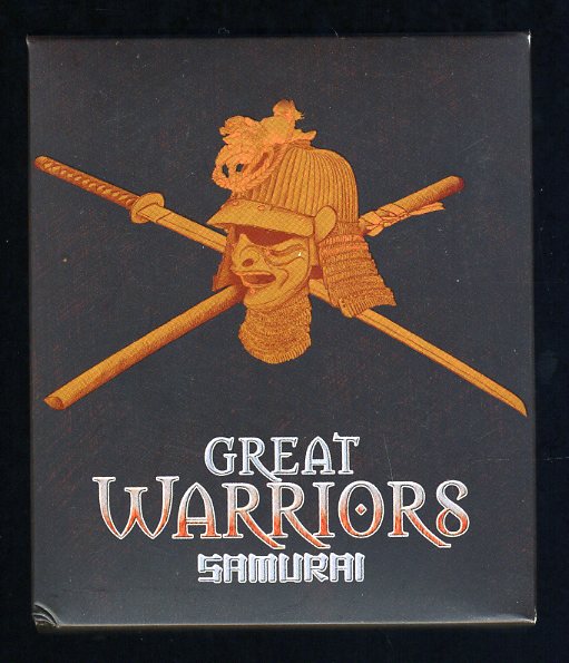 Thumbnail for 2010 Tuvalu 1oz Coloured Silver Proof - Great Warriors Samarai