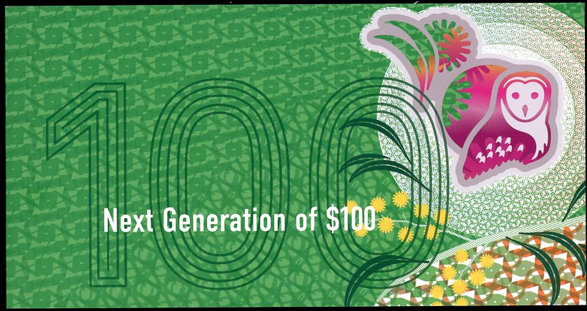 Thumbnail for 2020 Next Generation $100 Uncirculated Banknote Folder