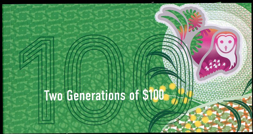 Thumbnail for 2020 Two Generations $100 Uncirculated Banknote Pair in Folder