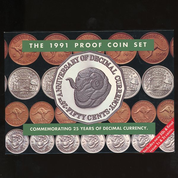 Thumbnail for 1991 Proof Set