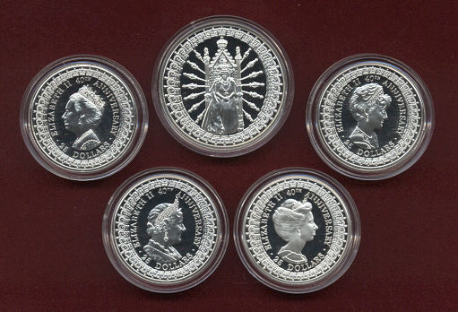 Thumbnail for 1992 Masterpieces is Silver Set - Royal Ladies