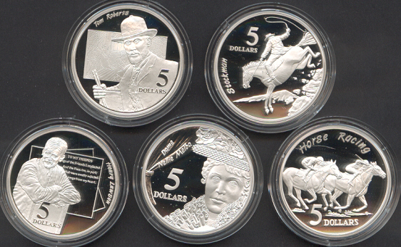 Thumbnail for 1996 Masterpieces in Silver Proof Set Shaping a National Identity