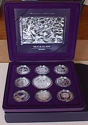 Thumbnail for 1998 Masterpieces In Silver - Coins of the 20th Century Milestones