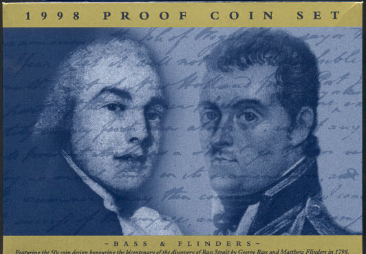 Thumbnail for 1998 Proof Coin Set - Bass & Flinders
