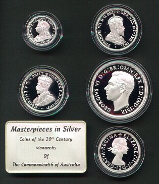 Thumbnail for 2000 Masterpieces in Silver - Coins of the 20th Century Monarchs
