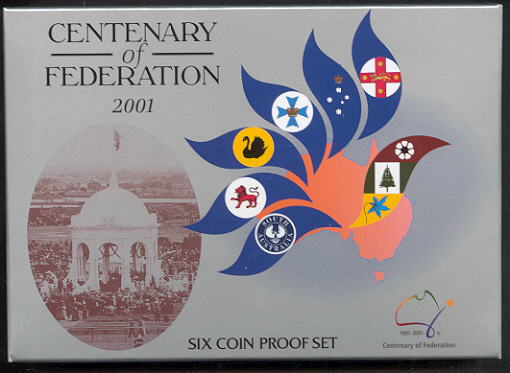 Thumbnail for 2001 Six Coin Proof Set - Centenary of Federation