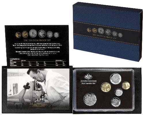 Thumbnail for 2011 Australian Six Coin Proof Set